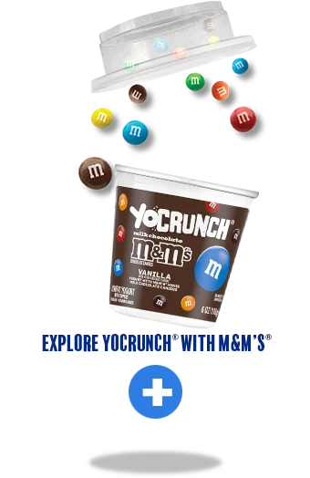YoCrunch Vanilla Lowfat Yogurt with M&M's