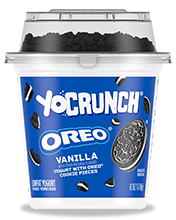 YoCrunch Vanilla Lowfat Yogurt with Oreo Pieces
