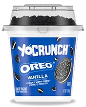 YoCrunch Vanilla Lowfat Yogurt with Oreo Pieces
