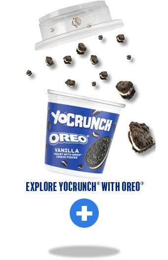 YoCrunch Vanilla Lowfat Yogurt with Oreo Pieces