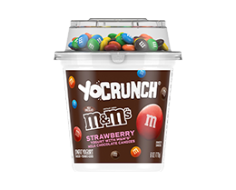 YoCrunch Strawberry Lowfat Yogurt with M&M's