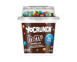 YoCrunch Vanilla Lowfat Yogurt with M&M's