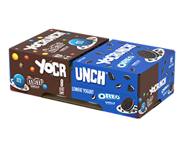 YoCrunch Vanilla Lowfat Yogurt with M&M's & Oreo Pieces Variety 8 Pack