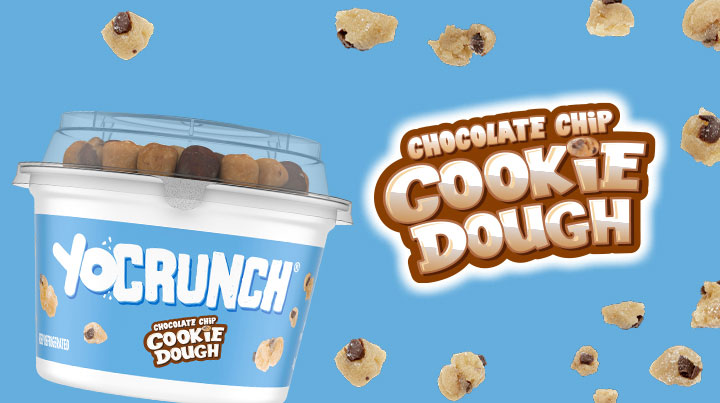 YoCrunch Vanilla Lowfat Yogurt With Chocolate Chip Cookie Dough