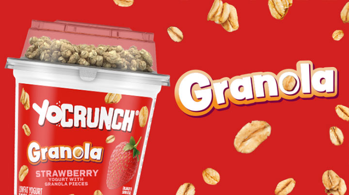 YoCrunch Vanilla Lowfat Yogurt Cup with Granola Pieces