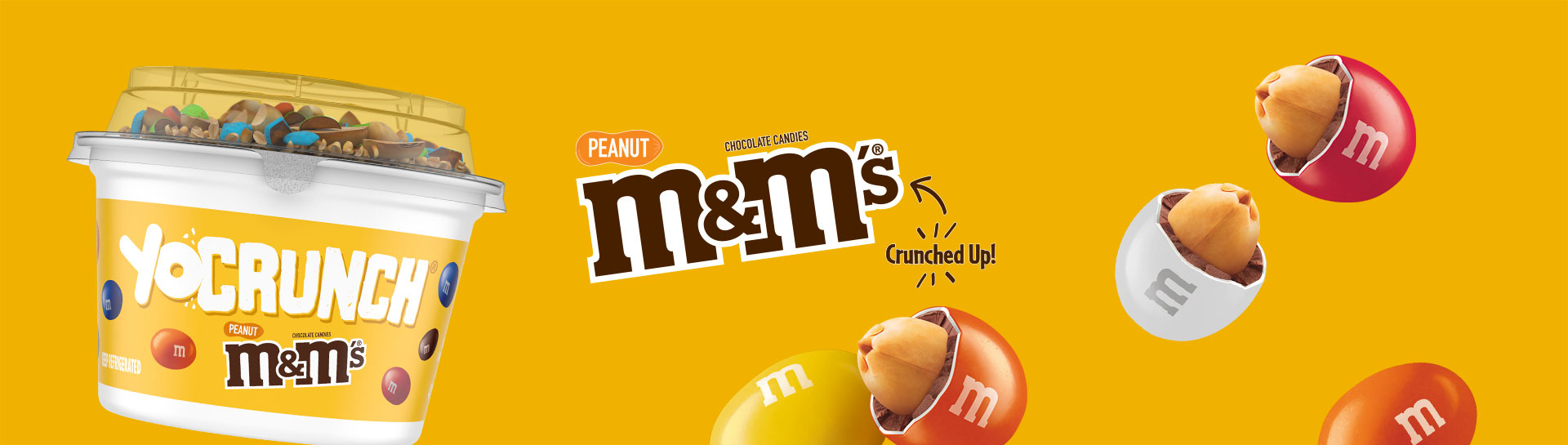 Lowfat Yogurt with Peanut M&M'S®