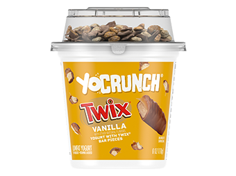 YoCrunch Vanilla Lowfat Yogurt with Twix Pieces